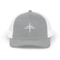 Load image into Gallery viewer, Redeemed Embroidered Trucker Hat
