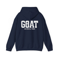 Load image into Gallery viewer, GOAT Hoodie | God Over All Things- Save 20% with code GOAT