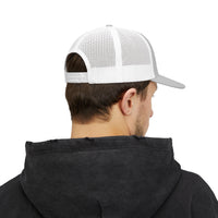 Load image into Gallery viewer, Lift Heavy Live Holy Trucker Hat