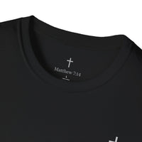 Load image into Gallery viewer, Don’t Give Up God’s Not Done Yet Christian Tee | Matthew 7:14