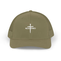 Load image into Gallery viewer, Redeemed Embroidered Trucker Hat