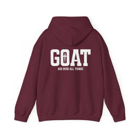 Load image into Gallery viewer, GOAT Hoodie | God Over All Things- Save 20% with code GOAT