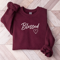 Load image into Gallery viewer, Blessed Crewneck Sweatshirt