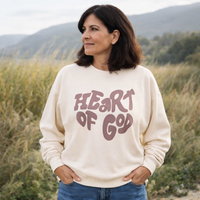 Load image into Gallery viewer, Heart of God Crewneck Sweatshirt