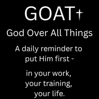 Load image into Gallery viewer, GOAT Hoodie | God Over All Things- Save 20% with code GOAT
