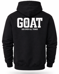 Load image into Gallery viewer, GOAT Hoodie | God Over All Things- Save 20% with code GOAT